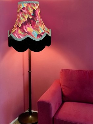Hot Pink Feder Tischlampenschirme Stehlampenschirme Pendelleuchten Wandleuchten