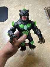 Beast Lab Stealth Strike Big Cat Beast Action Figure Sounds Lights Up Works 