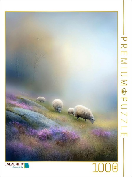 Puzzle Calvendo Moutons à Flanc De Montagne - Presque Disparus, Tout à Fait PréS-image