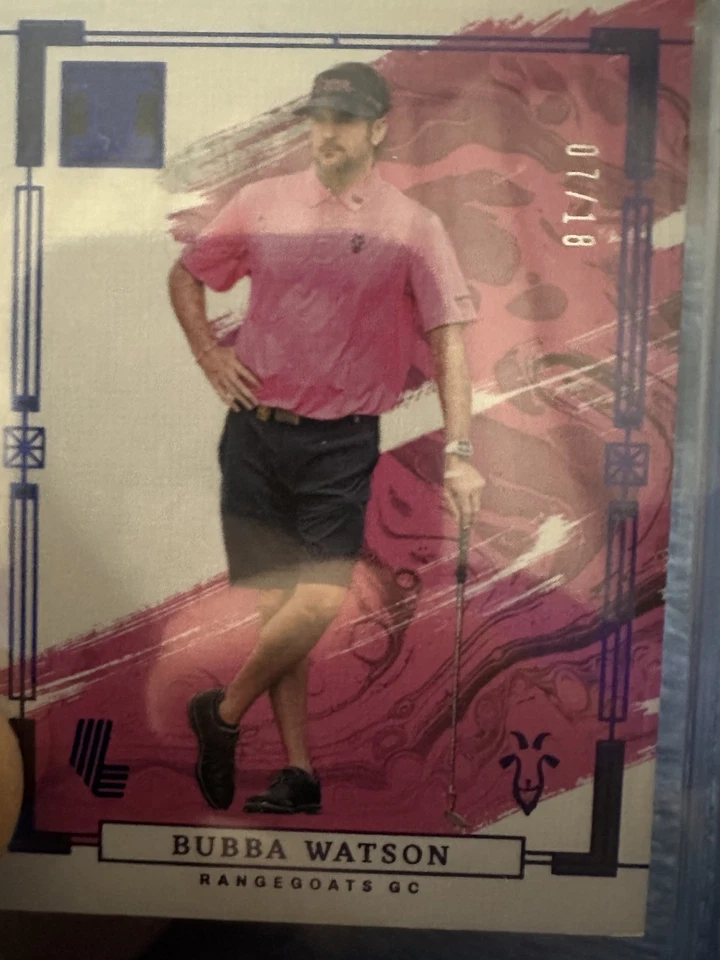 BUBBA WATSON 2024-25 PANINI IMPECÁVEL LIV GOLF #39 Azul /18 RANGEGOATS GC - Imagem 3 de 3