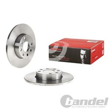 2X BREMBO BREMSSCHEIBEN 256mm VOLL VORNE PASSEND FÜR OPEL ASTRA