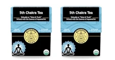 Buddha Tes Organic 5th Chakra Tea 18 bags (2 PACK)