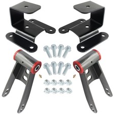 2''-4'' Drop Shackles and Hangers Kit Compatible Dodge RAM 2500/ 3500 1994-2002
