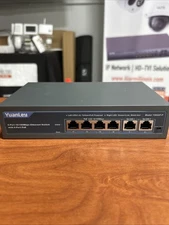 YuanLey 6-Port 10/100 Mbps Poe Switch 