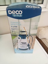 Deco Style 5L Timber Pressure Sprayer for Fences, Sheds, Decking and Patios