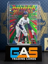 2025 Topps Chrome Update - Power Players Mookie Betts #PP-41 Green Refractor /99