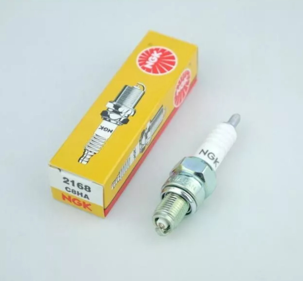 NGK 2168 C8HA Standard Spark Plugs QTY-5 for Honda Kawasaki Suzuki Yamaha ATV