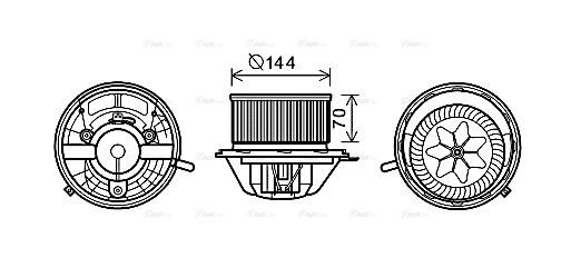 MS8607 AVA Blower