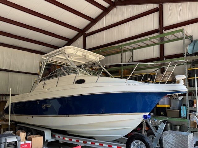 2004 275 Aquasport Explorer Twin 225 Yamaha Four Stroke WAC Fishing Boat