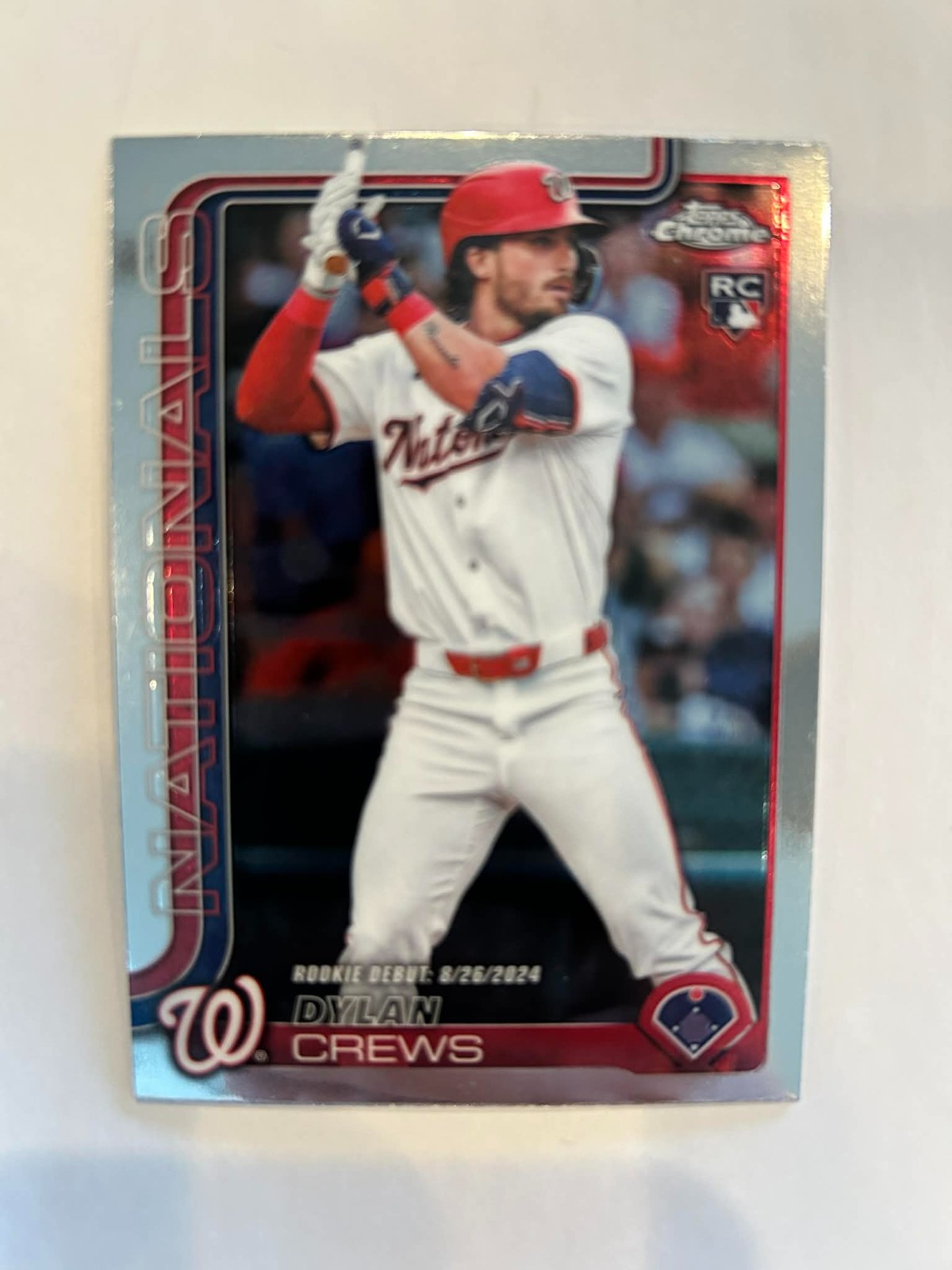 Dylan Crews RC #USC190 - 2025 Topps Chrome Update