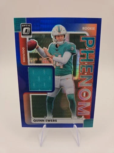 2025 Donruss Optic Quinn Ewers Blue Hyper (RAW)