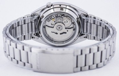 Seiko 5 Automatic Silver Stainless Steel Band SNXS75K1 Grey Dial