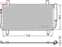 Kondensator Klimaanlage Denso DCN45006 FüR Outlander Mitsubishi 3 GF2W GF7W 4WD