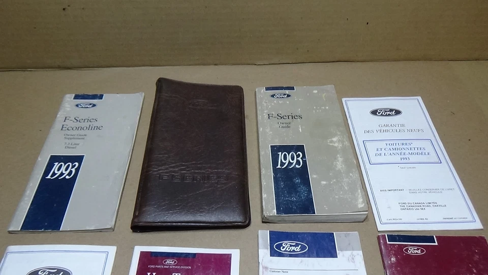 1993 Ford F150 F250 F350 Crew Cab Owners Manual - Image 2 of 4