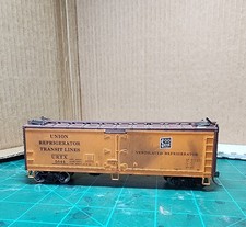 Ho Scale Athearn Soo Line Urtx Wood Reefer 5644 weathered