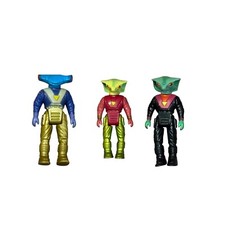 Vintage 1987 Toys Dino Riders Action Figures Six-Gill Rasp Rattlar Tyco