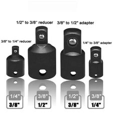 Impact Socket Adapter and Reducer Set 3/8" 1/4" 1/2" Impact Driver Conversion