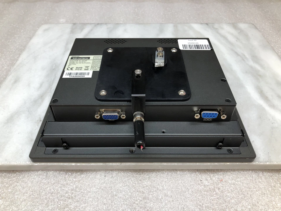 Advantech ES-2206 6.5" Input:12V DC In ADPT 100~240 Vac 50-60MHz Screen Panel - Image 4 of 4