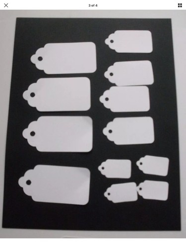 48 die cut tags - Picture 2 of 3