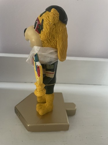 RARO Minnesota Wild NORDY Holiday Mascot NHL BOBBLEHEAD NUEVO EN CAJA #43 de solo 180 hecho - Imagen 5 de 8