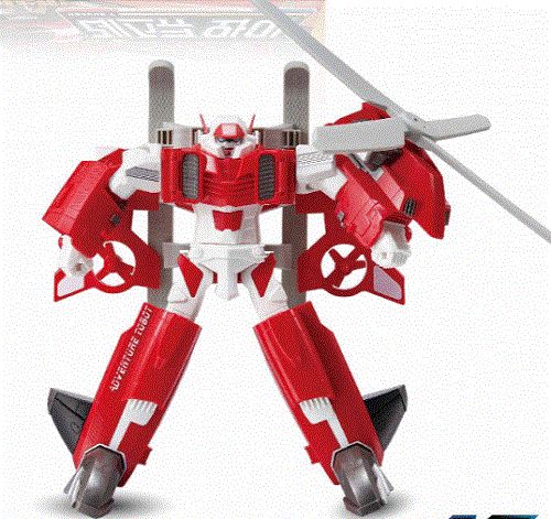 TOBOT V RESCUE Y Rescue dispatch Helicopter Transformer Robot /korea - Picture 3 of 8