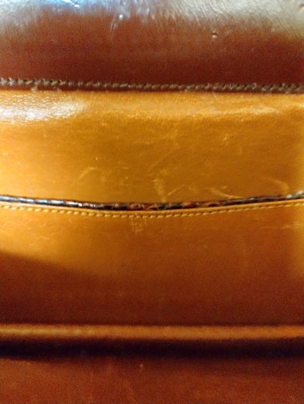 Vintage Handcrafted Python Snake Leather Handbag … - image 6