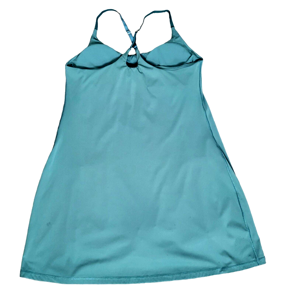 IUGA Womens Tennis Dress Green Size L Attached Shorts Pockets