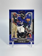 2021 Panini Playbook - Rookie Purple #136 Tylan Wallace (RC)