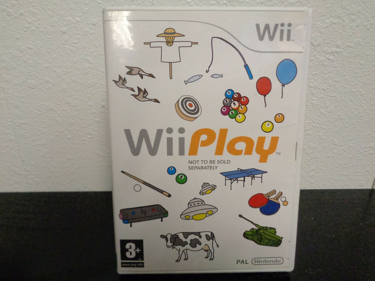2006: Wii Play ~ Nintendo Wii Game ( PAL IMPORT ) 9 Mini Games | eBay