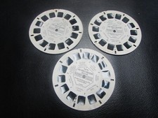 AIR FORCE MUSEUM - A.F.B. DAYTON OHIO - VIEW MASTER SET OF THREE REELS