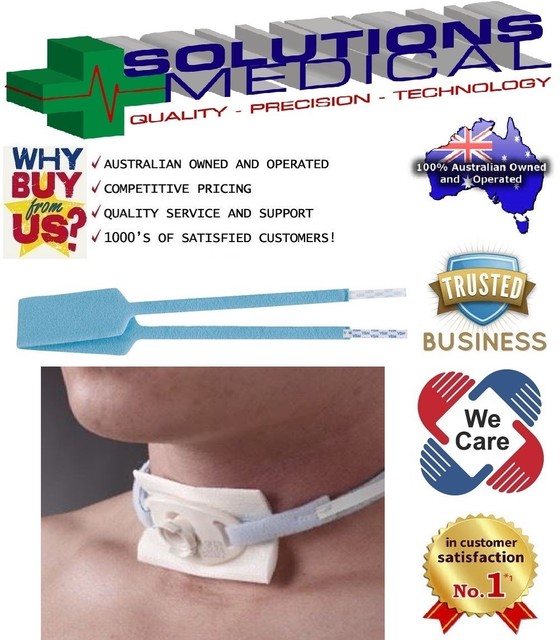 Airway Tracheostomy Neck Tape Adult VBM Velcro Tube Holder for sale