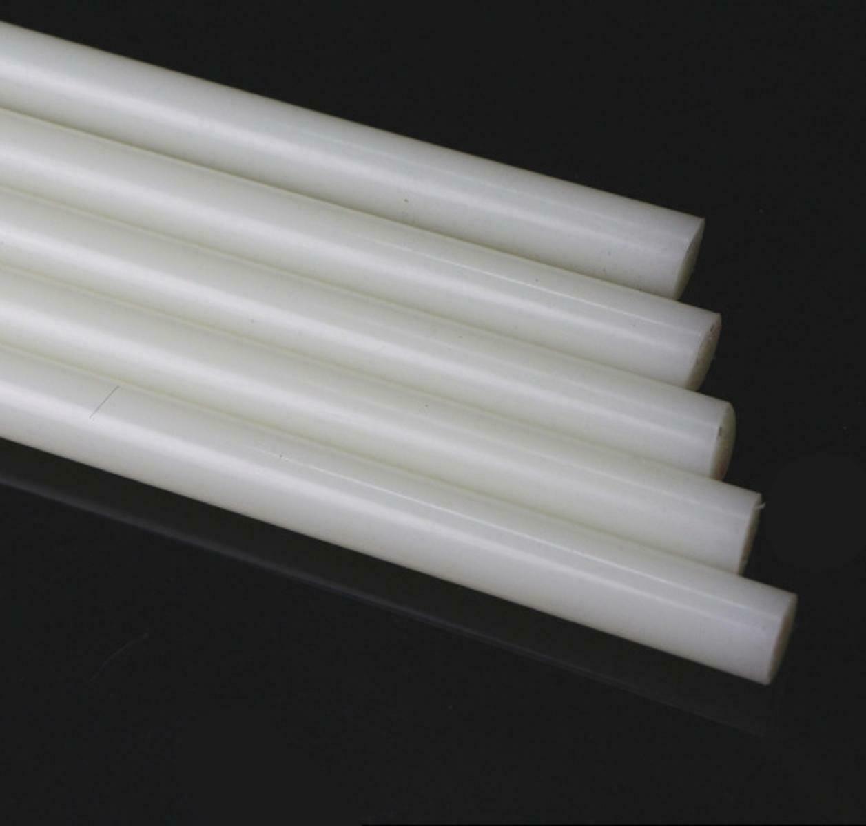 5pcs-pa6-nylon-round-rod-stick-bar-white-dia-5mm-long-330mm-13-inch