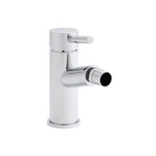Modern Premium Bidet Mixer Tap Round Single Lever Brass Chrome Bathroom Faucet
