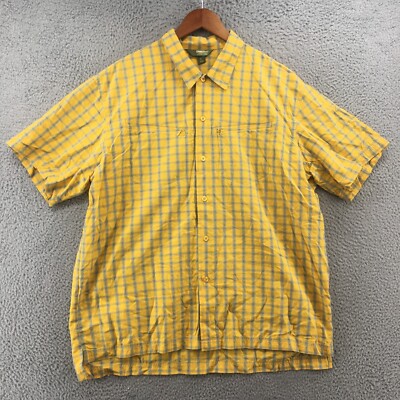 mens yellow plaid dress shirt Protective Flannel Shirt For Men - Yellow Wasp Plaid M
