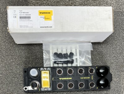 Turck FLDP-IM16-0001 Ident No 6825326 Profibus Input Station 16 Sensors