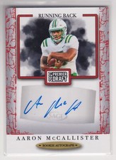 2021 SAGE Premier Draft #A32 Aaron McCallister Autographs Red