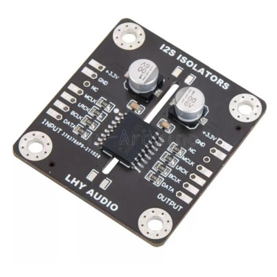 IIS I2S Signal Isolation Board Isolator Amanero Digital Audio Separation Noise