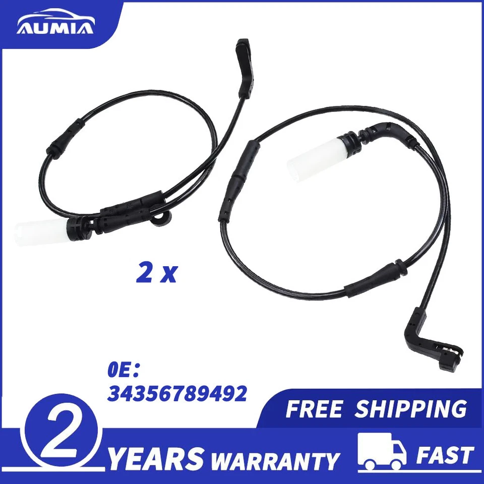 Brake Pad Wear Sensor Front Rear 34356789492/93 For BMW 528i 535i 550i 650i M5 Foto 2 de 4