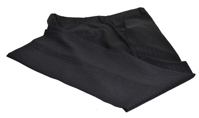 Perfect Emporio Armani *Robert Line* Charcoal Grey Pinstripe