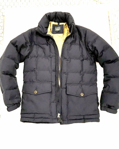 J CREW Men's Puffer Jacket Utility Blue 