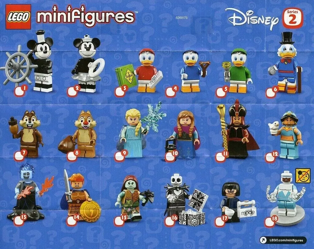 Lego disney blind store bag series 2