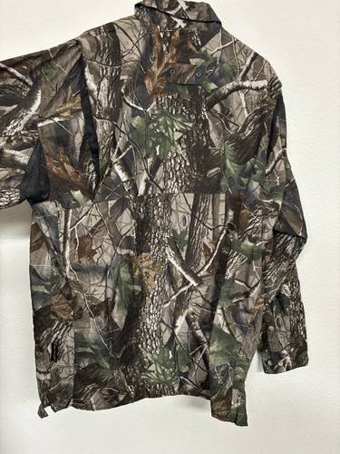 XL Vintage Rocky ProHunter Button Down Realtree Edge Embroidered 100% Nylon - Picture 6 of 6