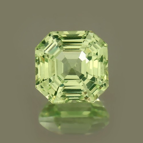 13x13MM AAA Fabulous Natürliches Grün Ceylon Chrysoberyll Lose Asscher Schnitt - Bild 2 von 4