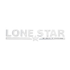 05-07 Dodge Ram 1500 2500 3500 Chrome Lonestar Emblemnameplate Oem New Mopar 05-07 Dodge Ram 1500 2500 3500 Chrome Lonestar Emblemnameplate Oem New Mopar