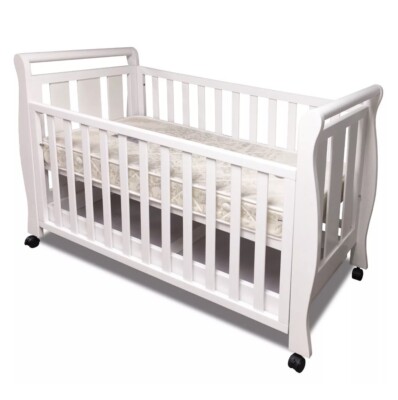 tasman eco sleigh cot