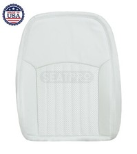Fits 1997 Pontiac Firebird Ws6 Passenger Top Seat Cover Leather Perforated White
