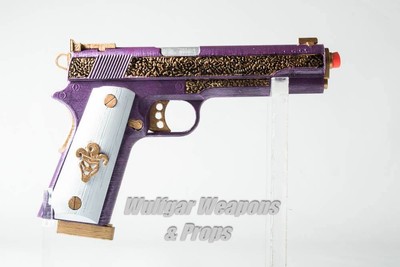 The Joker S M1911 Suicide Squad 1 1 Scale Replica Gotham Batman Jared Leto Clown Ebay