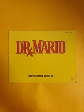 Notice Nintendo / Nes Drx Mario ntsc USA original Booklet  authentic