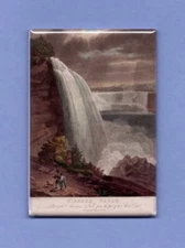 NIAGARA FALLS *2X3 FRIDGE MAGNET* WATERFALLS GORGE CANADA AMERICA HORSESHOE USA