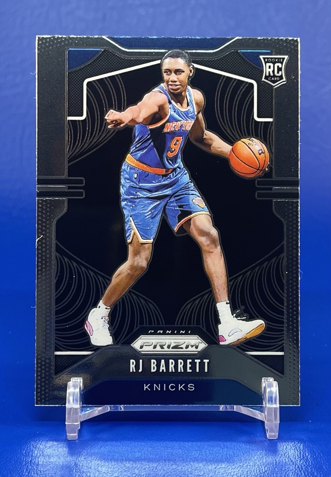 RJ Barrett 2019-20 Panini Prizm Base RC rookie card (C) Knicks #250